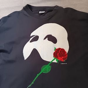 Vintage single stitch Phantom of the Opera t shirt on an Anvil 100% cotton